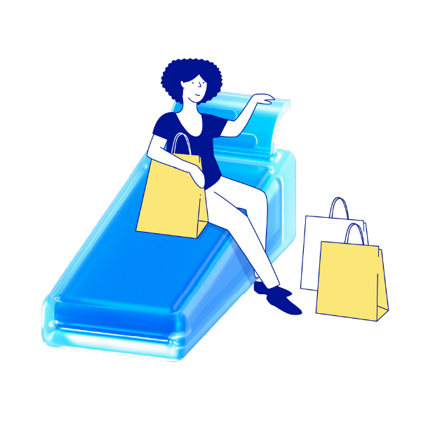 1. Elige el comercio y producto